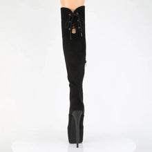 Cargar imagen en el visor de la galería, Tacones Pleaser JUBILANT-3012FS Negro Faux Suede