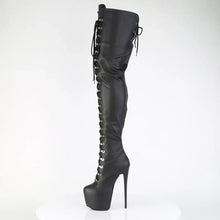 Cargar imagen en el visor de la galería, Tacones Pleaser JUBILANT-4012 Negro Str. Piel