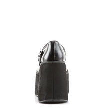 Carregar imagem no visualizador da galeria, Zapatos con plataforma Demonia KERA-08 Negro Piel vegana
