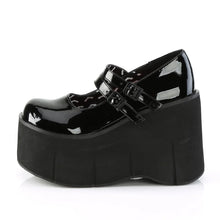 Carregar imagem no visualizador da galeria, Zapatos con plataforma Demonia KERA-08 Negro Pat