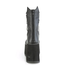 Carregar imagem no visualizador da galeria, Botines Demonia KERA-130 Negro Piel vegana