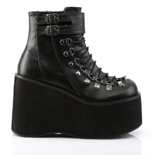 Carregar imagem no visualizador da galeria, Botines Demonia KERA-21 Negro Piel vegana