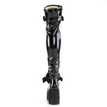 Carregar imagem no visualizador da galeria, Botas (Over the Knee) Demonia KERA-303 Negro Stretch Charol