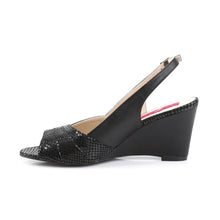 Cargar imagen en el visor de la galería, Tacones Pleaser Pink Label KIMBERLY-01SP Negro Piel Sintética