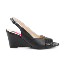 Cargar imagen en el visor de la galería, Tacones Pleaser Pink Label KIMBERLY-01SP Negro Piel Sintética