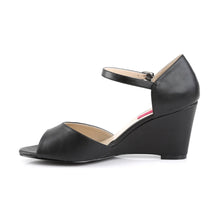 Carregar imagem no visualizador da galeria, Tacones Pleaser Pink Label KIMBERLY-05 Negro Piel Sintética