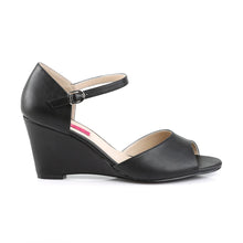 Carregar imagem no visualizador da galeria, Tacones Pleaser Pink Label KIMBERLY-05 Negro Piel Sintética