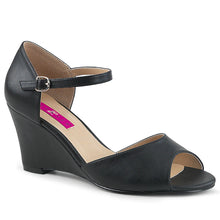 Carregar imagem no visualizador da galeria, Tacones Pleaser Pink Label KIMBERLY-05 Negro Piel Sintética