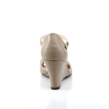 Cargar imagen en el visor de la galería, Tacones Pleaser Pink Label KIMBERLY-05 Taupe Piel Sintética