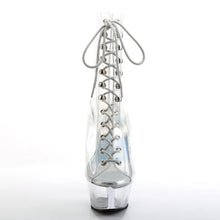 Load image into Gallery viewer, Tacones Pleaser KISS-1016C Transparente