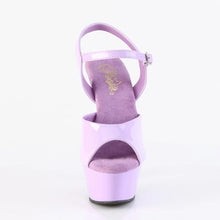Cargar imagen en el visor de la galería, Tacones Pleaser KISS-209 Lavanda Charol