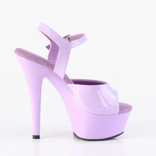 Cargar imagen en el visor de la galería, Tacones Pleaser KISS-209 Lavanda Charol