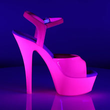 Carregar imagem no visualizador da galeria, Tacones Pleaser KISS-209UV Neon H. Rosa
