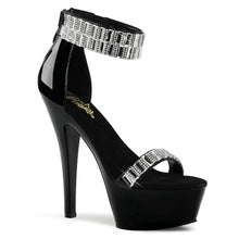 Cargar imagen en el visor de la galería, Tacones Pleaser KISS-269RS Negro