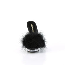 Cargar imagen en el visor de la galería, Tacones Fabulicious LIP-101-8 Negro Satin Fur