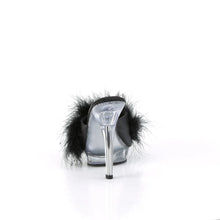 Cargar imagen en el visor de la galería, Tacones Fabulicious LIP-101-8 Negro Satin Fur