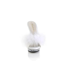 Carregar imagem no visualizador da galeria, Tacones Fabulicious LIP-101-8 Blanco Satin Fur