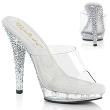 Load image into Gallery viewer, Tacones Fabulicious LIP-101CAS Transparente Plata
