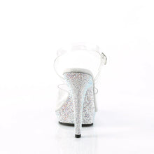 Cargar imagen en el visor de la galería, Tacones Fabulicious LIP-108DM Transparente Plata