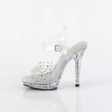 Cargar imagen en el visor de la galería, Tacones Fabulicious LIP-108RS Transparente