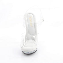 Cargar imagen en el visor de la galería, Tacones Fabulicious LIP-108RSI - Transparente / Strass plata AB