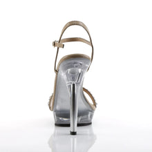 Carregar imagem no visualizador da galeria, Tacones Fabulicious LIP-131 Taupe Pu Transparente