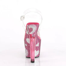 Carregar imagem no visualizador da galeria, Tacones Pleaser LOVESICK-708HEART Transparente H. Rosa