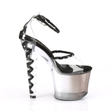 Carregar imagem no visualizador da galeria, Tacones Pleaser LOVESICK-712T Transparente Negro Faded