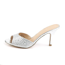 Carregar imagem no visualizador da galeria, Tacones Fabulicious LUCY-01 Plata Purpurina Fabric