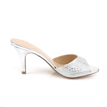 Carregar imagem no visualizador da galeria, Tacones Fabulicious LUCY-01 Plata Purpurina Fabric