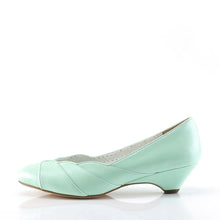 Load image into Gallery viewer, Tacones Pin Up Couture LULU-05 Mint Piel Sintética