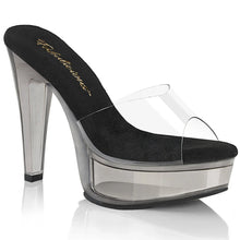 Carregar imagem no visualizador da galeria, Tacones Fabulicious MARTINI-501 Transparente Negro Ahumado