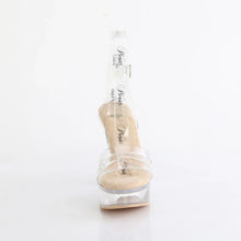 Carregar imagem no visualizador da galeria, Tacones Fabulicious MARTINI-505 Transparente Crema