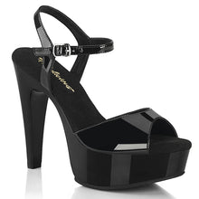 Cargar imagen en el visor de la galería, Tacones Fabulicious MARTINI-509 Negro Charol