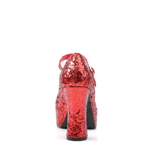 Cargar imagen en el visor de la galería, Tacones Funtasma MARYJANE-50G Rojo Gltr