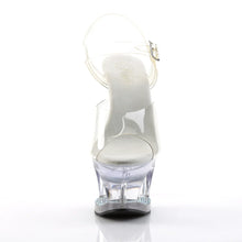 Load image into Gallery viewer, Tacones Pleaser MOON-708DM Transparente
