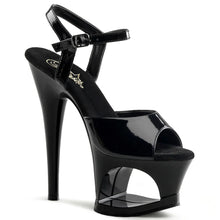 Cargar imagen en el visor de la galería, Tacones Pleaser MOON-709 Negro