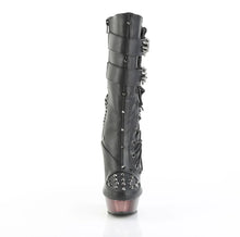 Cargar imagen en el visor de la galería, Botas Demonia MUERTO-159 Negro Piel vegana/Pewter Chrome