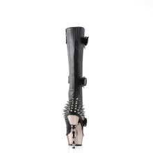 Carregar imagem no visualizador da galeria, Botas Demonia MUERTO-2028 Negro Piel vegana/Pewter Chrome