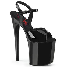 Cargar imagen en el visor de la galería, Tacones Pleaser NAUGHTY-809 Negro Charol