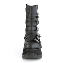 Carregar imagem no visualizador da galeria, Zapatos con plataforma Demonia NEPTUNE-210 Negro Piel vegana