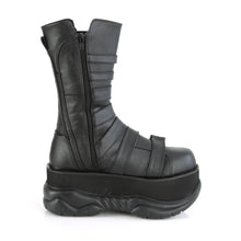 Carregar imagem no visualizador da galeria, Zapatos con plataforma Demonia NEPTUNE-210 Negro Piel vegana