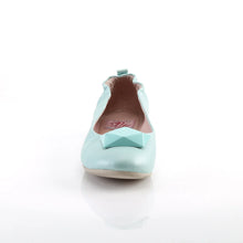 Cargar imagen en el visor de la galería, Tacones Pin Up Couture OLIVE-08 Aguamarina Piel Sintética