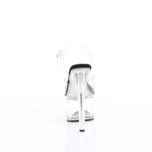 Cargar imagen en el visor de la galería, Tacones Pleaser PASSION-708 Transparente Negro