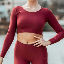 Load image into Gallery viewer, Sports crop top Pavi Dragonfly
