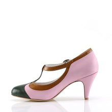 Load image into Gallery viewer, Tacones Pin Up Couture PEACH-03 B.rosa Piel Sintética