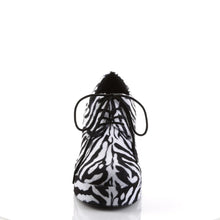 Load image into Gallery viewer, Zapatos Funtasma PIMP-02 Zebra Fur