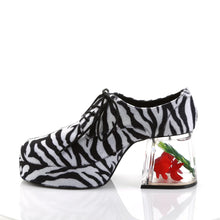 Load image into Gallery viewer, Zapatos Funtasma PIMP-02 Zebra Fur