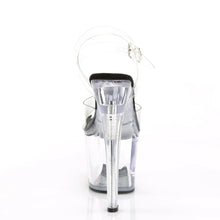 Carregar imagem no visualizador da galeria, Tacones Pleaser RADIANT-708 Transparente Negro