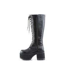Cargar imagen en el visor de la galería, Zapatos con plataforma Demonia RANGER-302 Negro Piel vegana